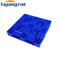 গুদাম প্লাস্টিক শিপিং প্যালেট 1100x1100 মিমি নীল প্লাস্টিক প্যালেট