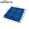 গুদাম প্লাস্টিক শিপিং প্যালেট 1100x1100 মিমি নীল প্লাস্টিক প্যালেট